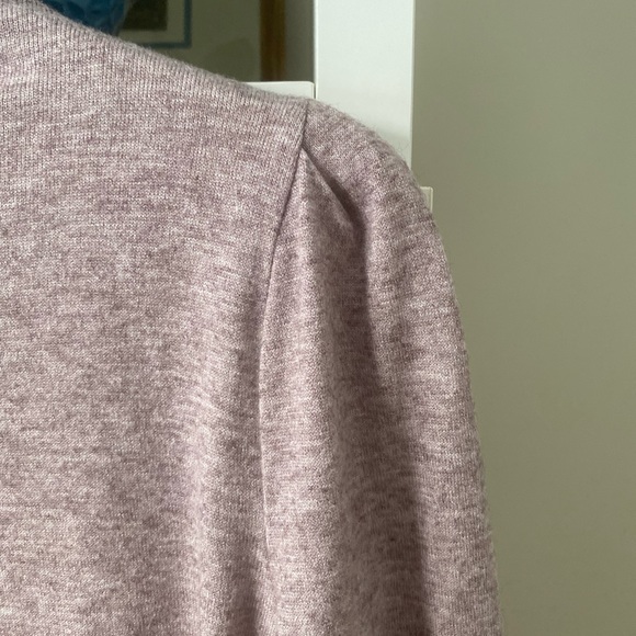 RW & Co. Light Purple Mock- Neck Long Sleeve Light Sweater/ Shirt - Picture 3 of 7